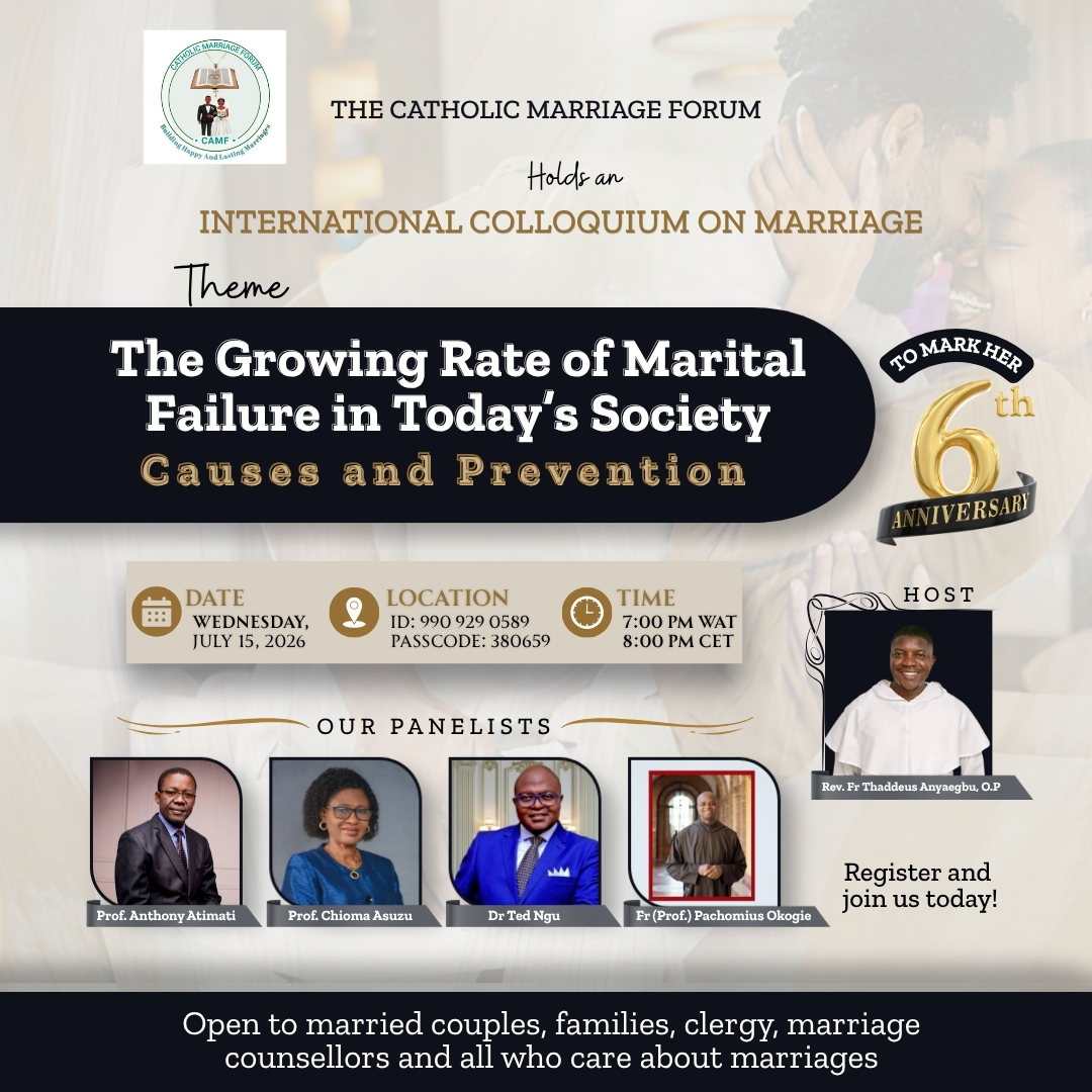 International Colloquium on Marriage: The Growing Rate of Marital Failure in the Society Today